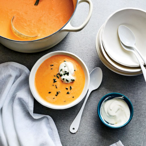 Classic Lobster Bisque with Jasmine Rice and Sherry