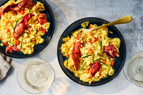 Saffron Lobster Risotto